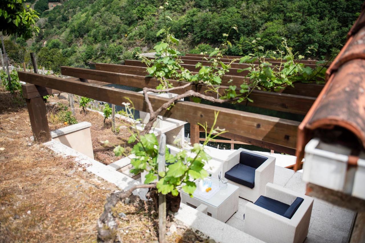 Villa El Balcon De La Penela Belesar Exterior foto